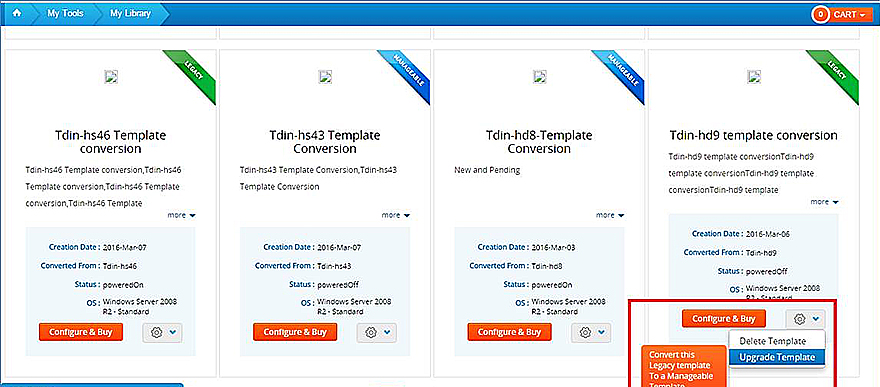 Directly Make Changes or Updates to Your Templates – dinCloud