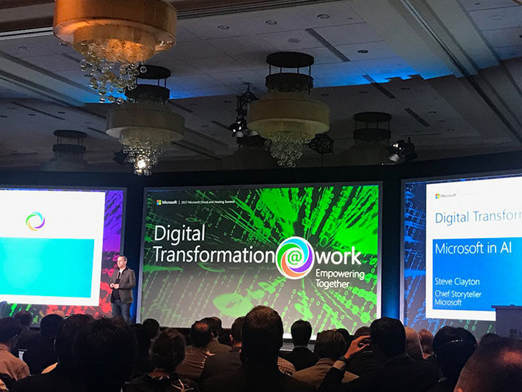 Microsoft Cloud and Hosting Summit Digital Transformation at Work