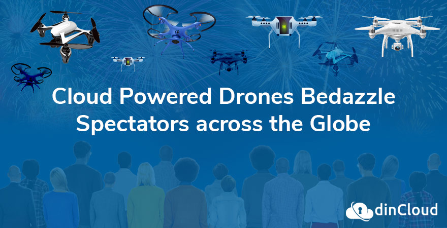 Cloud Powered Drones Bedazzle Spectators across the Globe